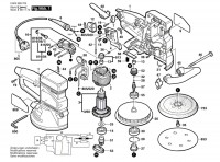 Bosch 0 603 298 742 PEX 15 AE Random orbital sander 240 V / GB Spare Parts PEX15AE